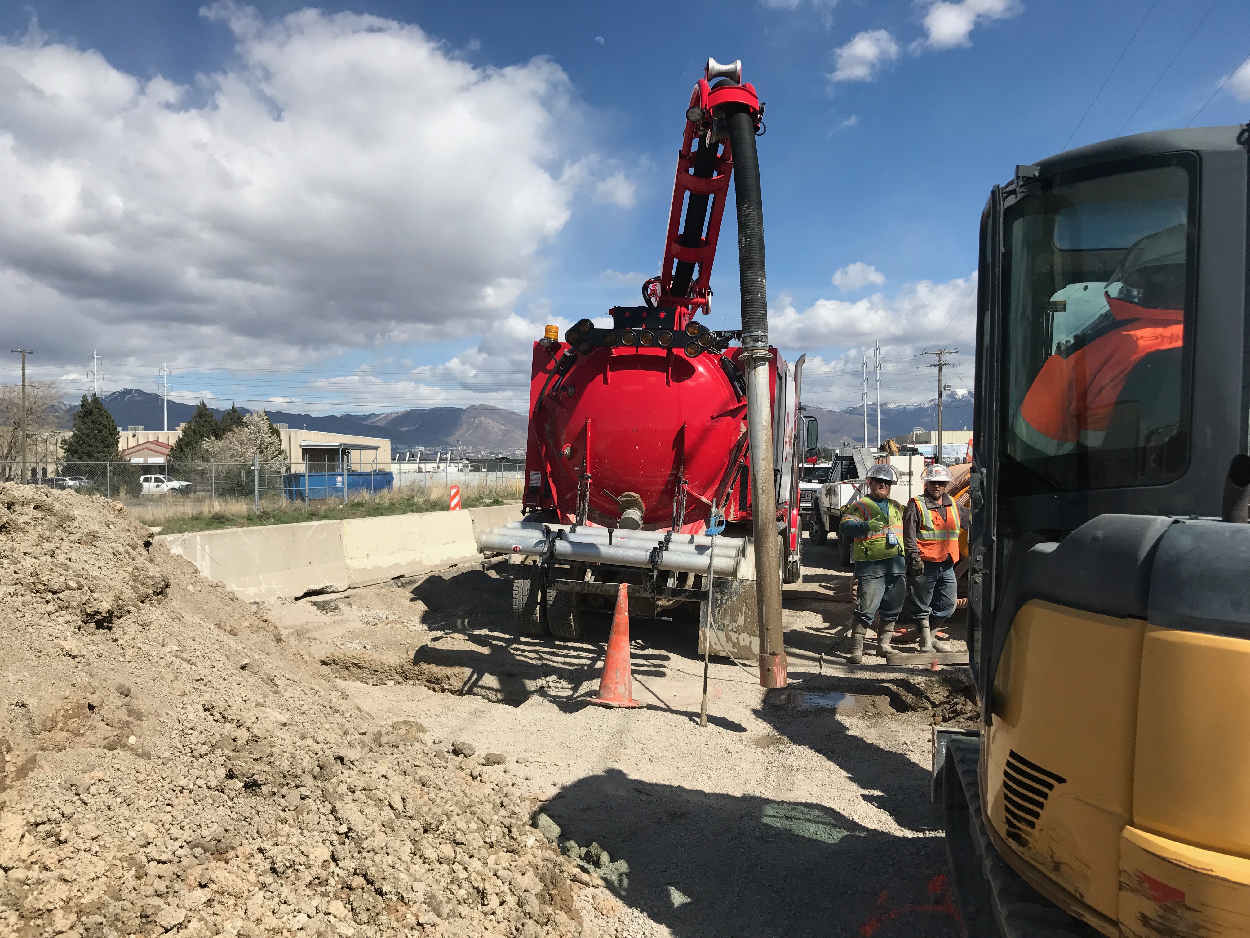 Big Sky Communication Hydro-Vac Pics
